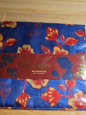 Disney X Besame Snow White Floral Scarf - Blue, Red & Yellow